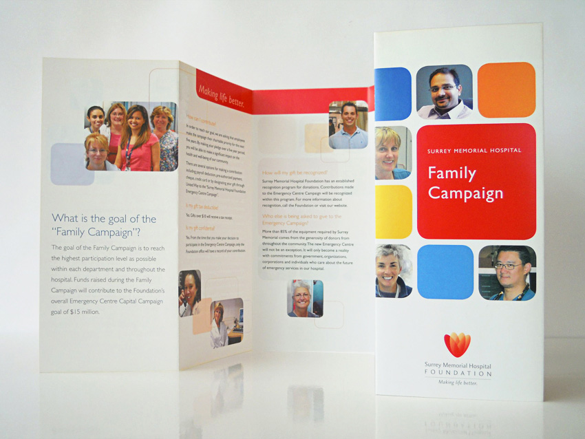 Surrey Memorial Hospital Foundation Brochures