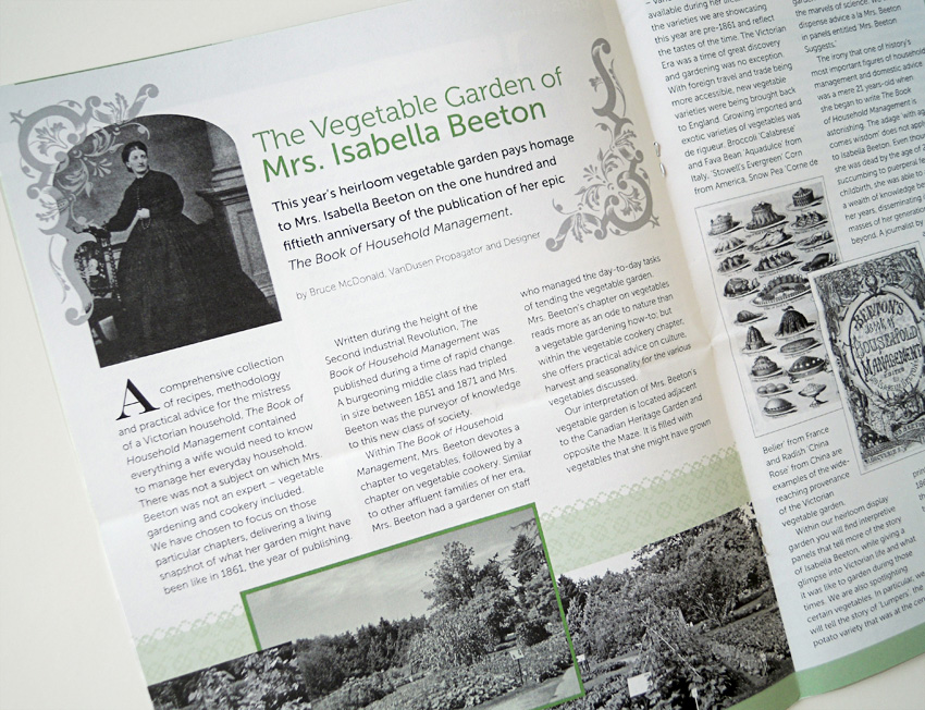 VanDusen Botanical Garden Bulletin Newsletter